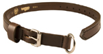 Premium Leather K9 Collar - 1" Width